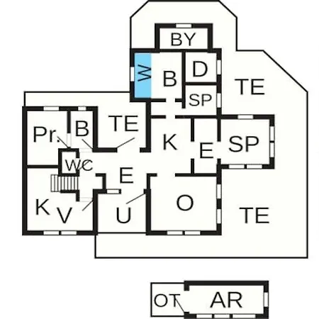 Дом отдыха 10 Person In I Romsdal Tornes